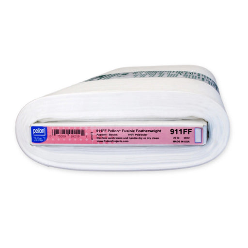 Pellon® 911FF Fusible Featherweight Interfacing 20" x 10 yard Bolt (White) - Choice FabricsPDS-911FF-2010BOLT