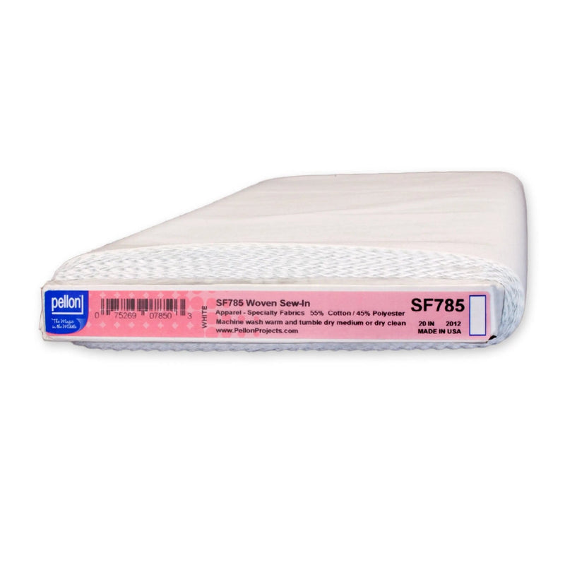 Pellon® SF785 Woven Sew-In Interfacing 20" x 10 yard Bolt (White) - Choice FabricsPDS-SF785-B10