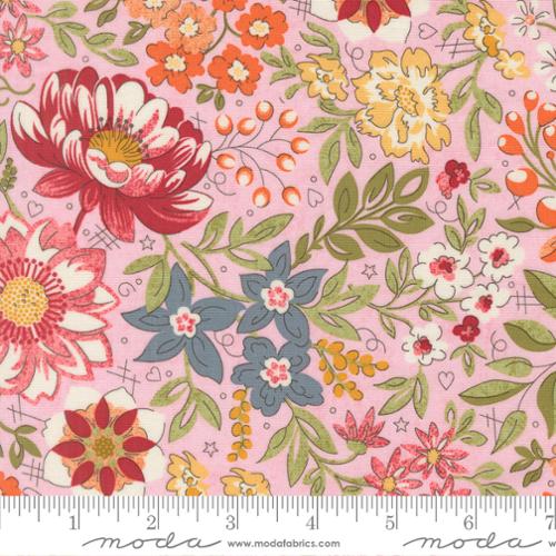 Peony Fieldrush Covent 44"/45" Cotton Fabric Per Yard - Choice Fabrics30780-14