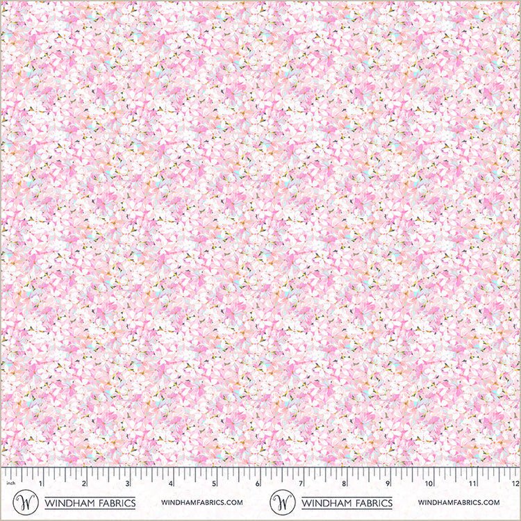Petal Flowerbed Midnight Blooms Cotton 44"/45" Fabric Per Yard - Choice Fabrics55075-11
