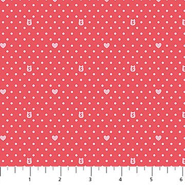 Pink Coral Dot Blender Squishmallows Cotton 44"/45" Fabric Per Yard - Choice FabricsSQ1005-24