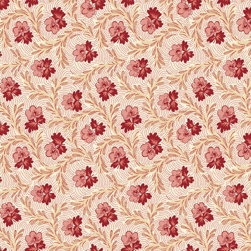 Pink Floral Garland Lost Gardens of Heligan Cotton 43"/44" Fabric Per Yard - Choice FabricsHEG-3584-22