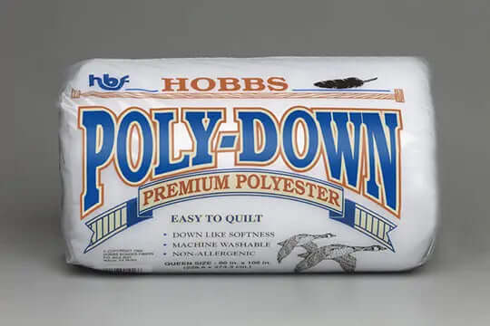 Hobbs Polydown Batting Package - Choice FabricsPD-45