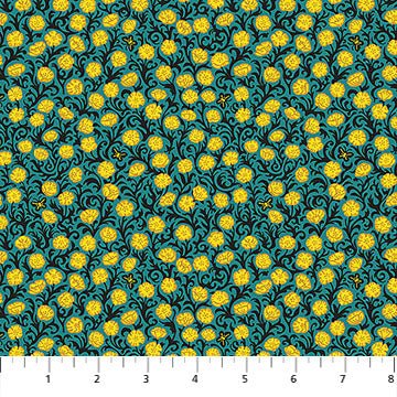 Poppies Bonnet Yesterday Cotton 44"/45" Fabric Per Yard - Choice FabricsAMT158-78L