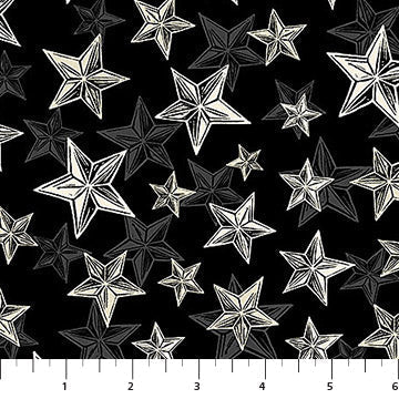 Pumpkin Toss Black 44"/45" Cotton Fabric Per Yard - Choice Fabrics10713-99
