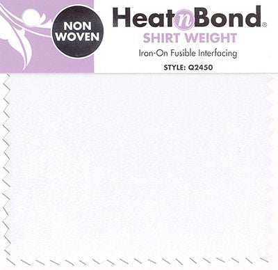HeatnBond Shirt Weight Fusible Interfacing White 20 in x 25 yd - Choice FabricsQ2450