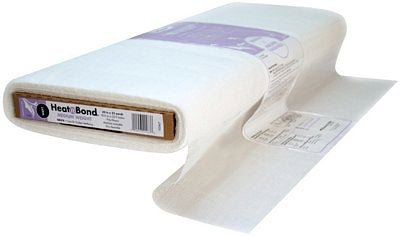HeatnBond Medium Weight Weft Fusible Interfacing White 20 in x 25 yd - Choice FabricsQ2467