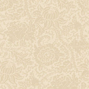 Cream Floral Anna B's Indigos Cotton Wideback Fabric Per Yard - Choice FabricsQB101891D -CREAM