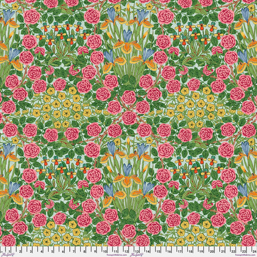 Campanula Seaglass Bedford Park 108" Cotton Wideback Fabric per yard - Choice FabricsQBWM011.SEAGLASS