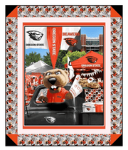 Oregon State Beavers - Tailgate Panel - Quilt Kit - Choice FabricsOSU-KIT-1