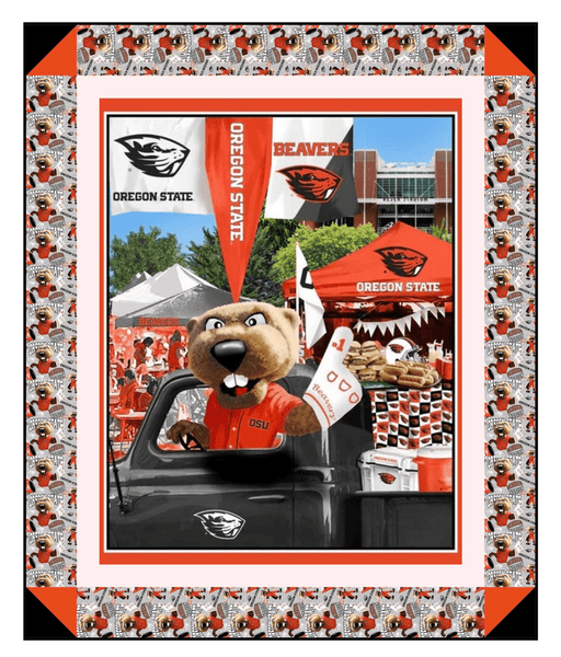 Oregon State Beavers - Tailgate Panel - Quilt Kit - Choice FabricsOSU-KIT-1
