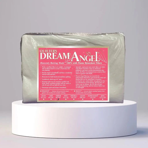Quilters Dream Angel Select Throw Batting - Choice FabricsA4TH