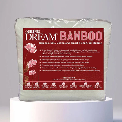 Quilters Dream Bamboo Batting - Choice FabricsOCF