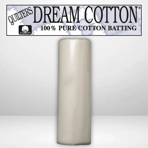 Quilters Dream Deluxe Natural Cotton Batting King Roll - 120" x 30 yards - AVAILABLE FOR PRE - ORDER - ROUGHLY 8 WEEKS - Choice FabricsQDDS-N6KR