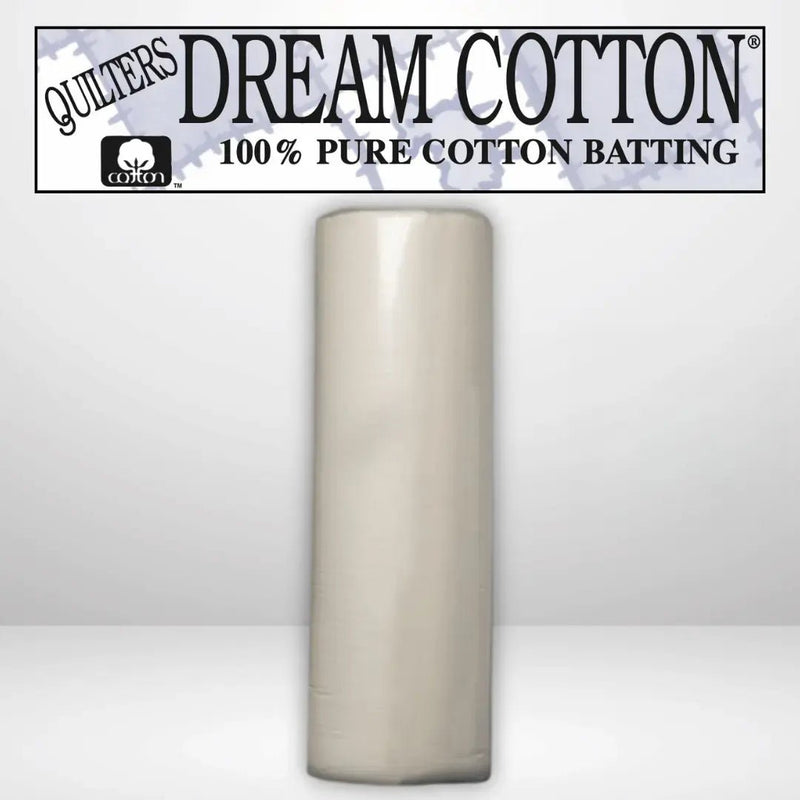 Quilters Dream Deluxe Natural Cotton Batting Queen Roll - 93" x 30 yards - AVAILABLE FOR PRE - ORDER - ROUGHLY 8 WEEKS - Choice FabricsQDDS-N6QR