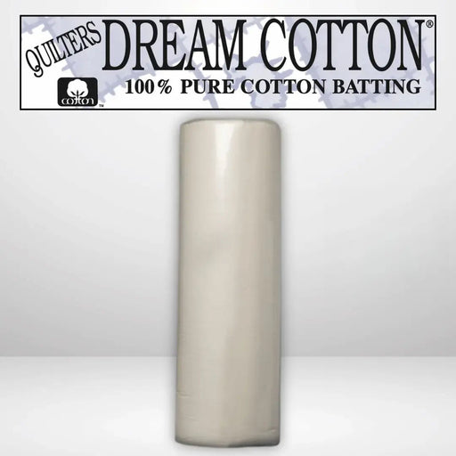 Quilters Dream Deluxe Natural Cotton Batting Queen Roll - 93" x 30 yards - AVAILABLE FOR PRE - ORDER - ROUGHLY 8 WEEKS - Choice FabricsQDDS-N6QR