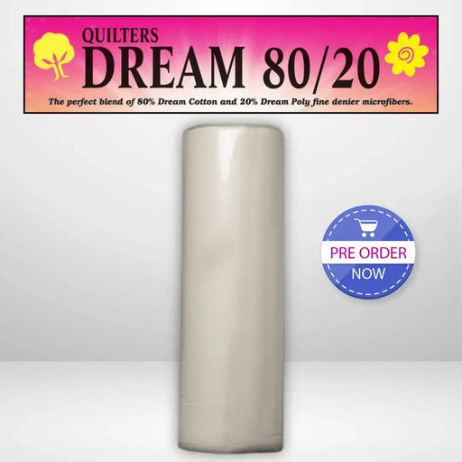 Quilters Dream Select Natural 80/20 Batting Queen Roll - 93" x 30 yards - AVAILABLE FOR PRE - ORDER - ROUGHLY 8 WEEKS - Choice FabricsQDDS-ENQR