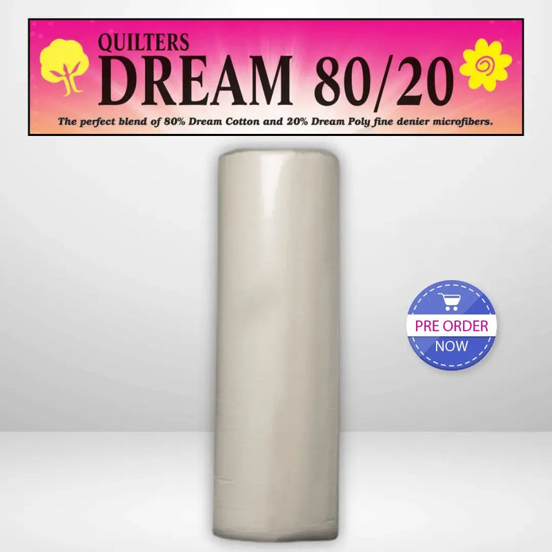 Quilters Dream Select Natural 80/20 Batting Throw Roll - 60" x 30 yards - AVAILABLE FOR PRE - ORDER - ROUGHLY 8 WEEKS - Choice FabricsQDDS-ENSR