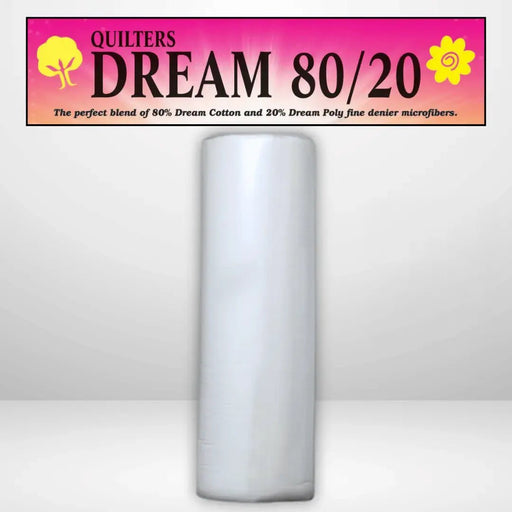 Quilters Dream Select White 80/20 Batting Throw Roll - 60" x 30 yards - Choice FabricsQDDS-EWSR