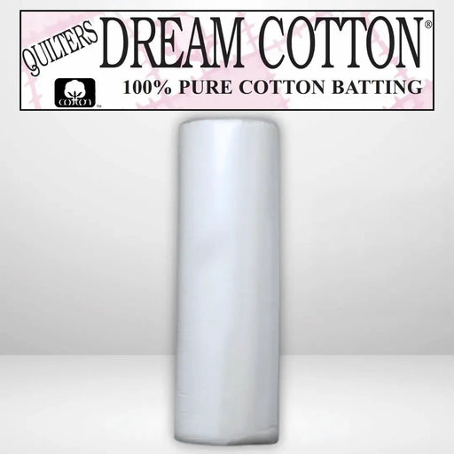 Quilters Dream Select White Cotton Batting Queen Roll - 93" x 30 yards - AVAILABLE FOR PRE - ORDER - ROUGHLY 8 WEEKS - Choice FabricsQDDS-W4QR