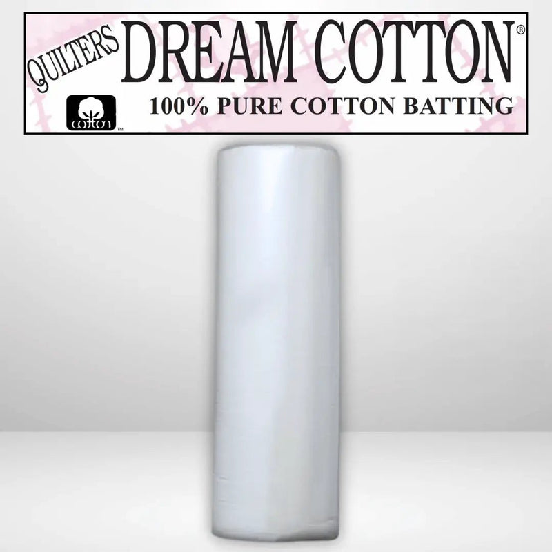 Quilters Dream Select White Cotton Batting Throw Roll - 60" x 30 yards - AVAILABLE FOR PRE - OREDER - ROUGHLY 8 WEEKS - Choice FabricsQDDS-W4SR