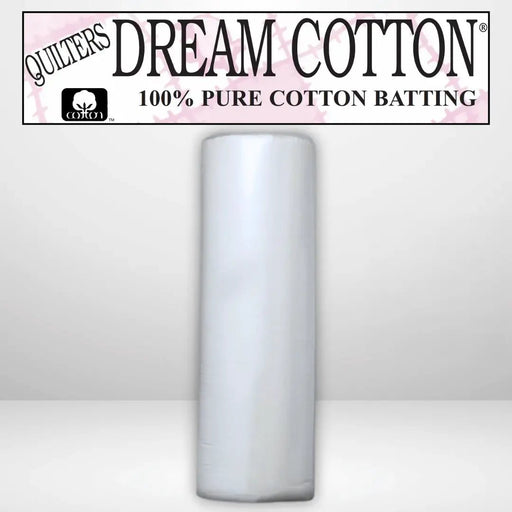 Quilters Dream Select White Cotton Batting Throw Roll - 60" x 30 yards - AVAILABLE FOR PRE - OREDER - ROUGHLY 8 WEEKS - Choice FabricsQDDS-W4SR