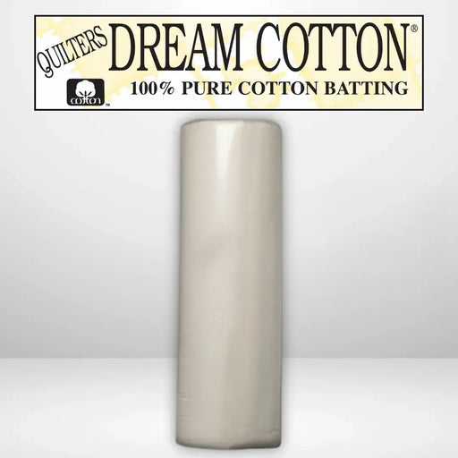 Quilters Dream Supreme Natural Cotton Batting Queen Roll - 93" x 30 yards - AVAILABLE FOR PRE - ORDER - ROUGHLY 8 WEEKS - Choice FabricsQDDS-N8QR