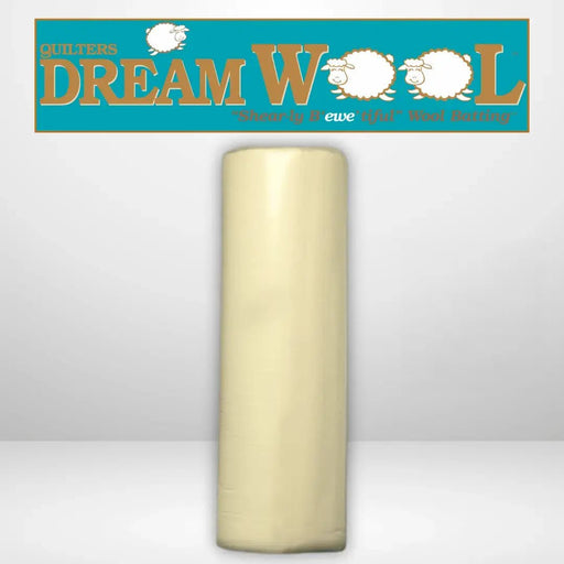 Quilters Dream Wool Batting King Roll - 120" x 20 yards - Choice FabricsQDDS-WOOLKR