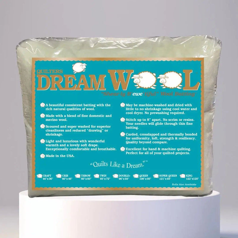 Quilters Dream Wool Batting - Choice FabricsWOOLTN