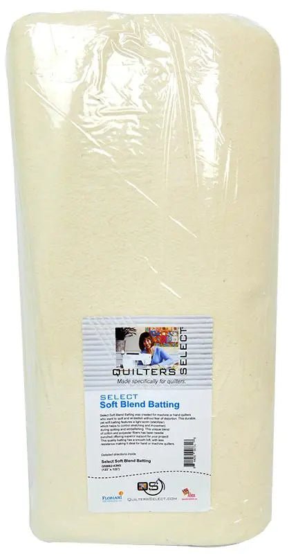 Quilters Select Blend Batting 122" x 122" - King Cut - Choice FabricsRNKDS-QSBB2-KING