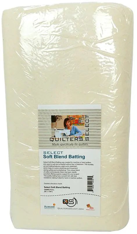 Quilters Select Blend Batting 93" x 100" - Full Cut - Choice FabricsRNKDS-QSBB2-FULL