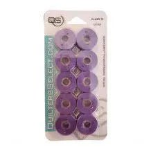 Quilters Select Bobbins - Class 15 - DEEP IRIS - Choice FabricsRNKDS-QB0626