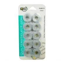 Quilters Select Bobbins - Class 15 - LIGHT GRAY - Choice FabricsRNKDS-QB0483