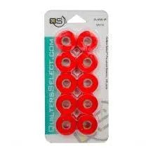 Quilters Select Bobbins - Class 15 - MARS RED - Choice FabricsRNKDS-QB0700
