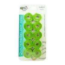 Quilters Select Bobbins - Class 15 - MINERAL GREEN - Choice FabricsRNKDS-QB0275