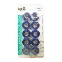 Quilters Select Bobbins - Class 15 - NAVY SATIN - Choice FabricsRNKDS-QB0358