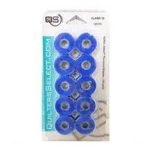 Quilters Select Bobbins - Class 15 - PRISTINE BLUE - Choice FabricsRNKDS-QB0055
