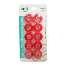 Quilters Select Bobbins - Class 15 - RUBY RED - Choice FabricsRNKDS-QB0703