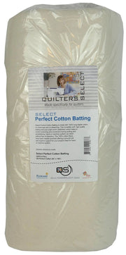 Quilters Select Perfect Cotton Batting 93" x 100" - Full Cut - Choice FabricsRNKDS-QSPC2-FULL