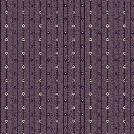 Colorful Coordinates & Stashing - Daisy Stripe - Purple (3 - Yard Pack) - Choice FabricsR171463D-PURPLE