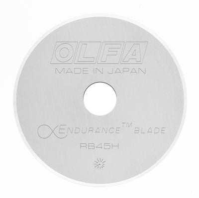 OLFA 45 mm Endurance Rotary Blade 1 Pack - Choice FabricsRB45H1