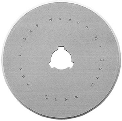OLFA 60 mm Rotary Cutter Replacement Blade 1 Pack - Choice FabricsRB60-1