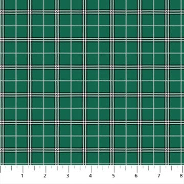 Rudolph The Red-Nosed Reindeer Plaid Spruce 44"/45" Cotton Fabric Per Yard - Choice FabricsRD1009-77