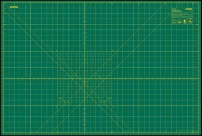 OLFA Double-Sided Self Healing Green Cutting Mat (24" x 36")
