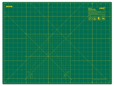 OLFA Double-Sided Self Healing Green Cutting Mat (18" x 24")