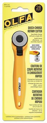 OLFA Quick Blade Change Rotary Cutter 28mm