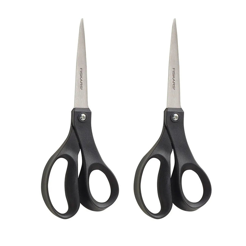 Recycled Performance Scissors 8in Black 2 Pack - Choice FabricsCDS-150810-1002