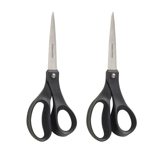 Recycled Performance Scissors 8in Black 2 Pack - Choice FabricsCDS-150810-1002