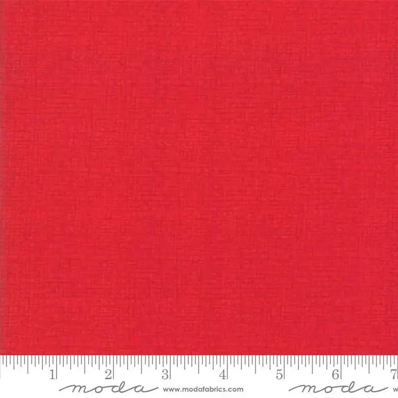 Red Crimson Thatched Cotton Wideback Fabric Per Yard - Choice Fabrics11174-43