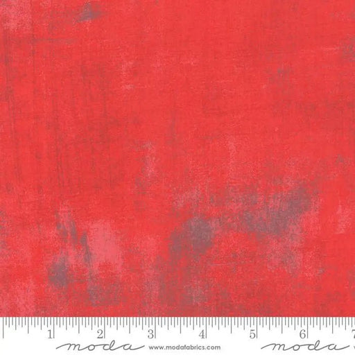 Red Grunge Basics Geranium 44"/45" Per Yard - Choice Fabrics30150-290
